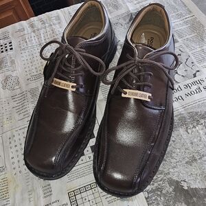 Genuine Leather Brown Men's Dockers Shoes